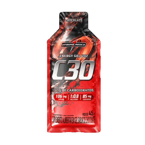 Vo2 Energy Gel C30 c/ Cafeína (45g) - Chocolate