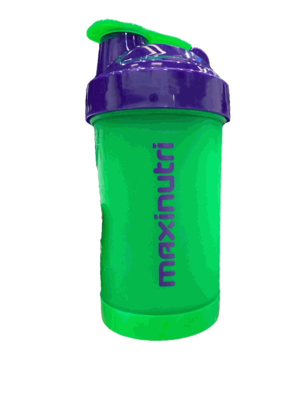 Coqueteleira (500ml) - Verde Tampa Roxa