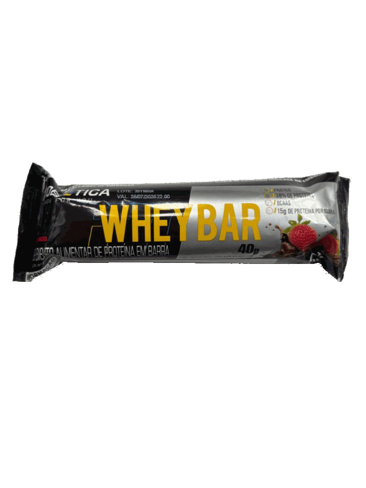 Whey Bar Low Carb (40g) - Morango