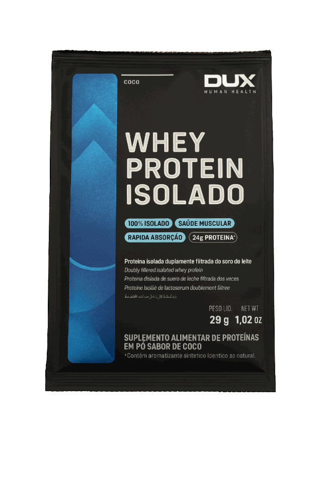 Whey Protein Isolado Sachê - Coco (29g)