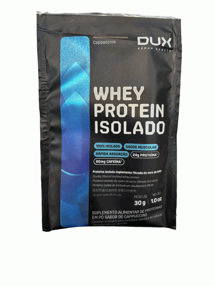 Whey Protein Isolado Sachê - Cappuccino (30g)