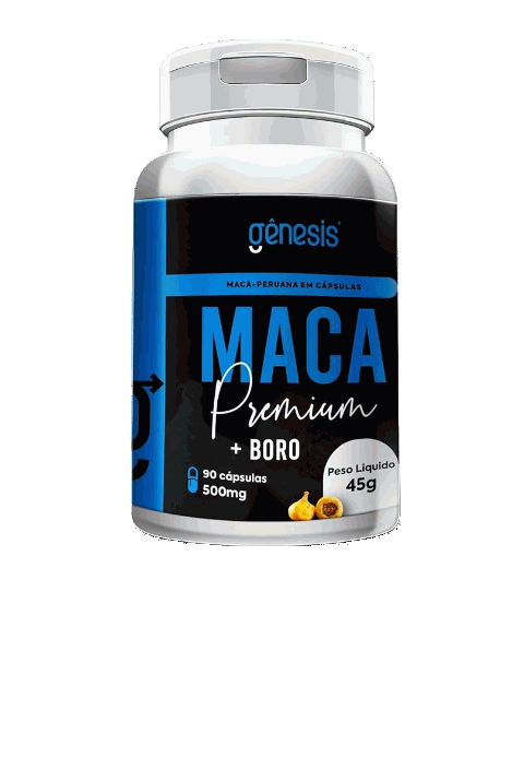 Super Maca Peruana + Boro Premium em Cápsulas - Original - (90 caps) 500mg
