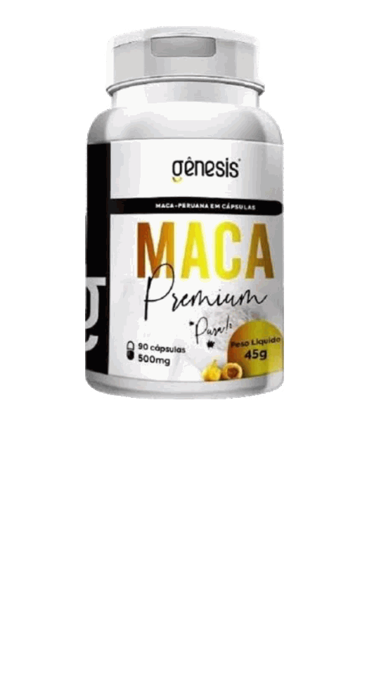 Super Maca Peruana Original (Materia Prima Importada) - 90 (caps)  - 500mg