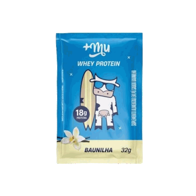 Whey Protein +Mu Sachê (32g) - Baunilha