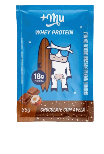 Whey Protein +Mu Sachê (39g) - Sabor: Chocolate c/ Avelã