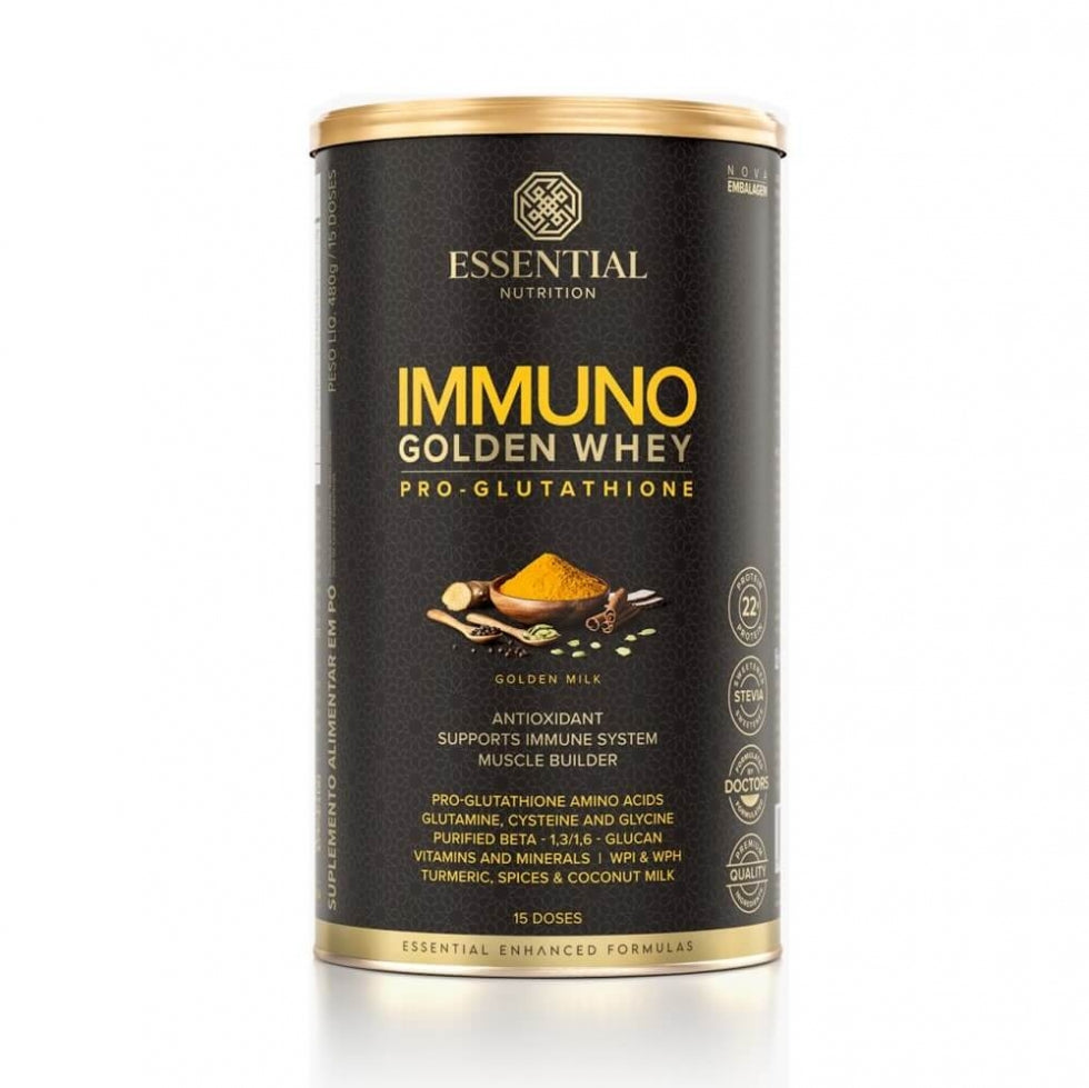 Immuno Golden Whey Pro Glutathione Lata - Golden Milk (480g)