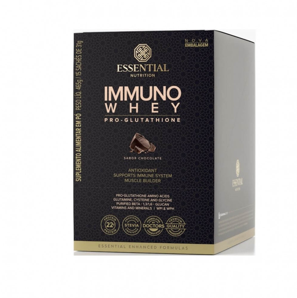 Immuno Whey Pro Glutathione Display - Chocolate (15 sachês 31g)
