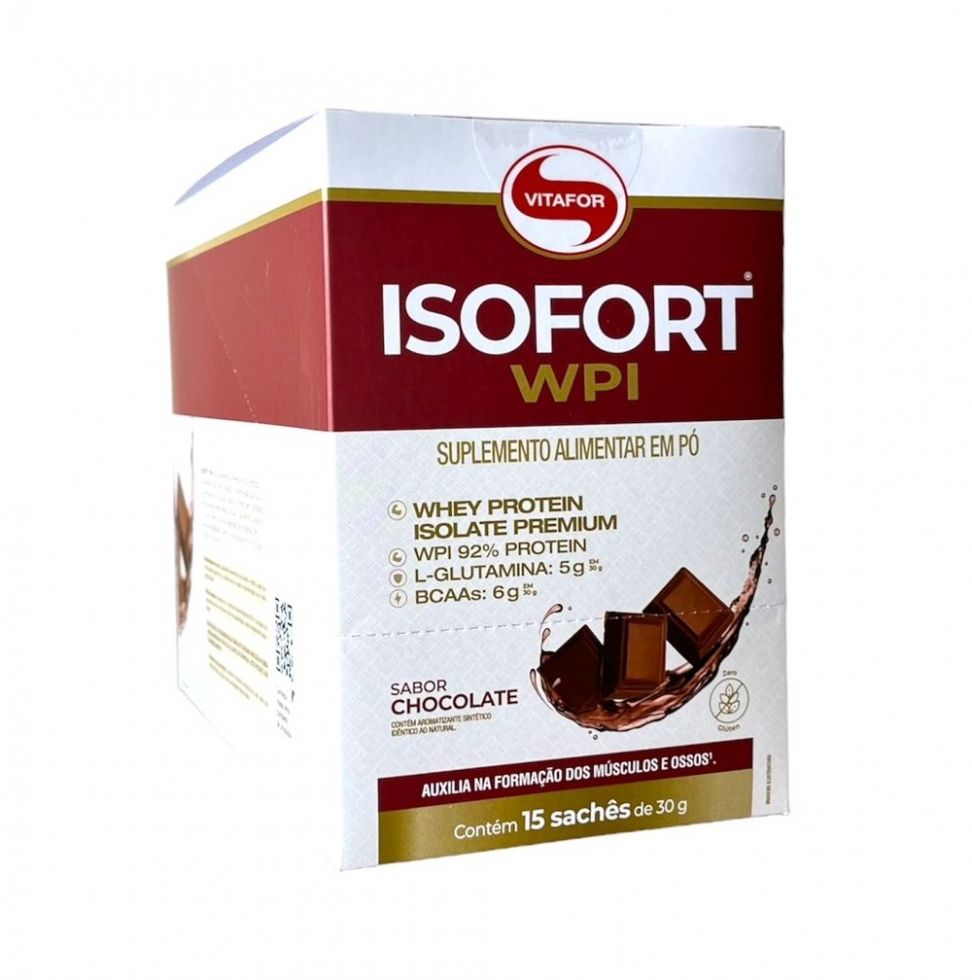 Isofort Sachê Display (15 sachês 30g) - Chocolate