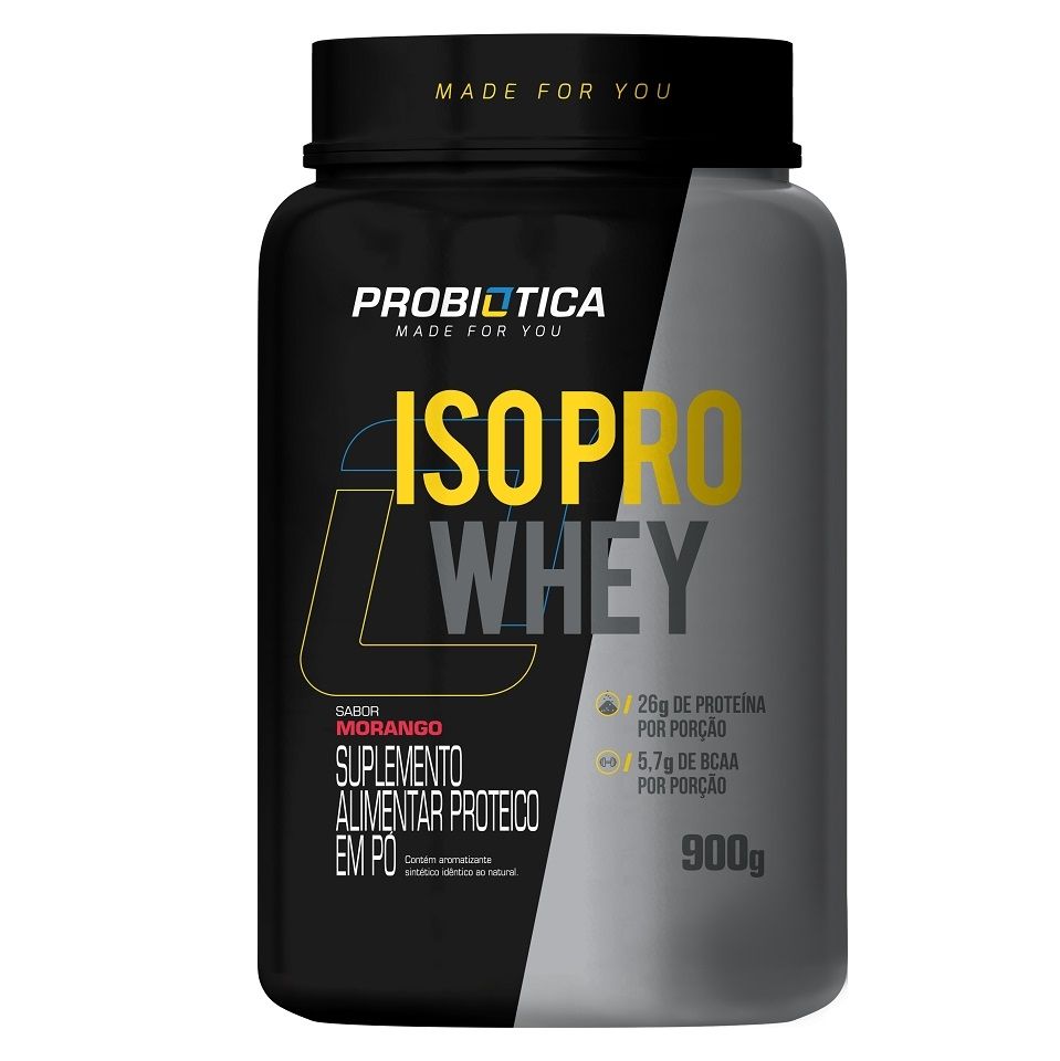 Iso Pro Whey (900g) - Morango