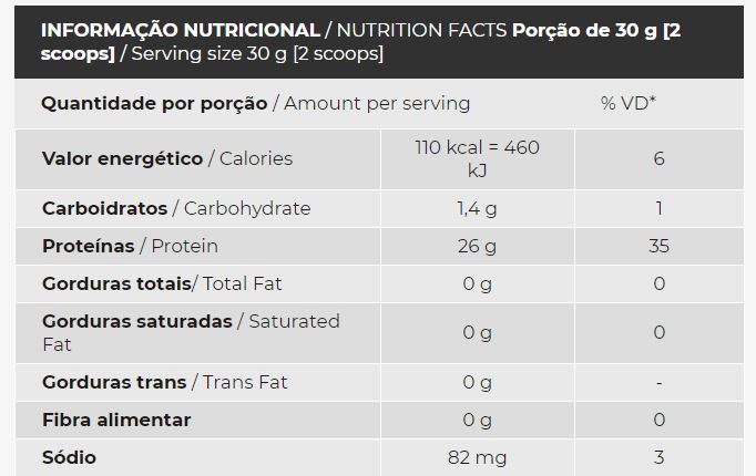 Iso Triple Zero (900g) - Baunilha (900g)