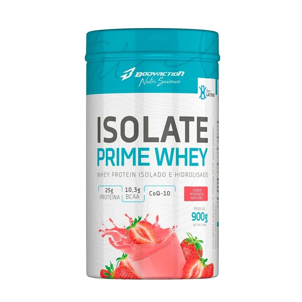 Isolate Prime Whey (900g) - Morango