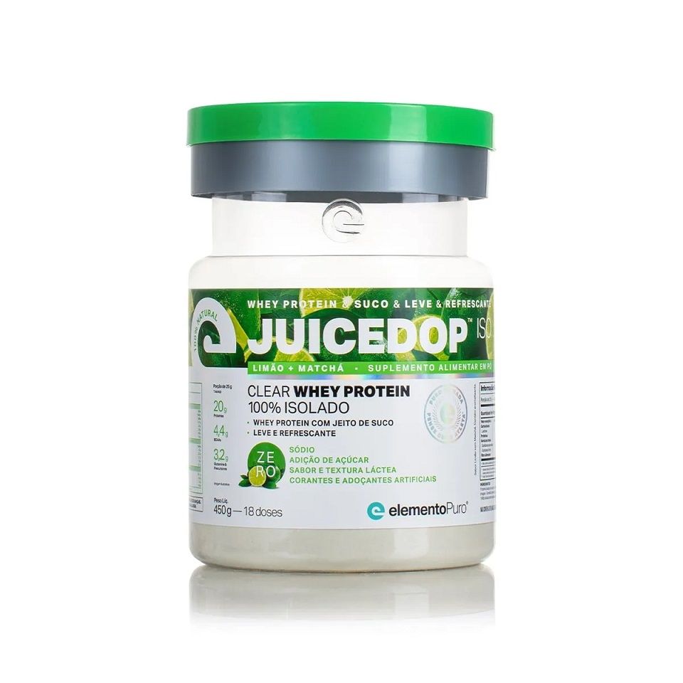 JuiceDop (450g) - Limão c/ Matchá