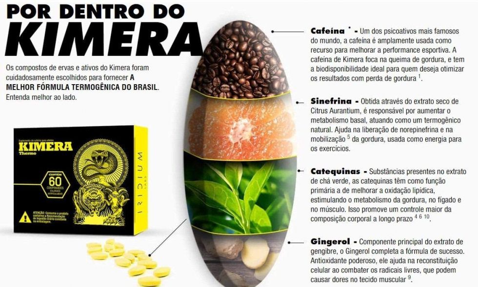 Kimera (60 Caps) - Padrão: Único