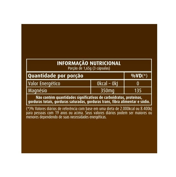 Magnésio Quelato 350mg (60 caps)