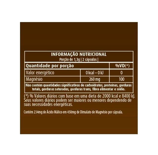 Magnésio Malato (120 caps)