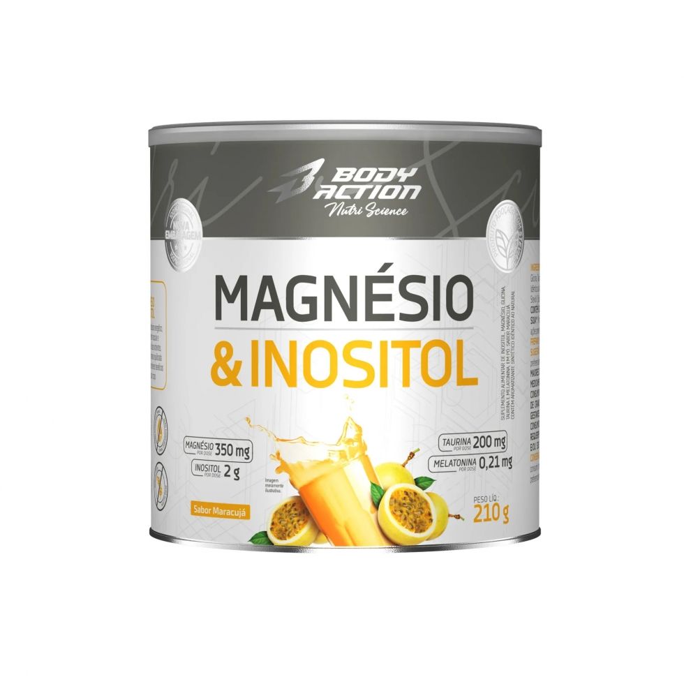 Magnésio & Inositol (210g) - Maracujá