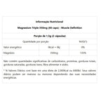 Magnesium Triple 350mg (60 caps) - Padrão: Único