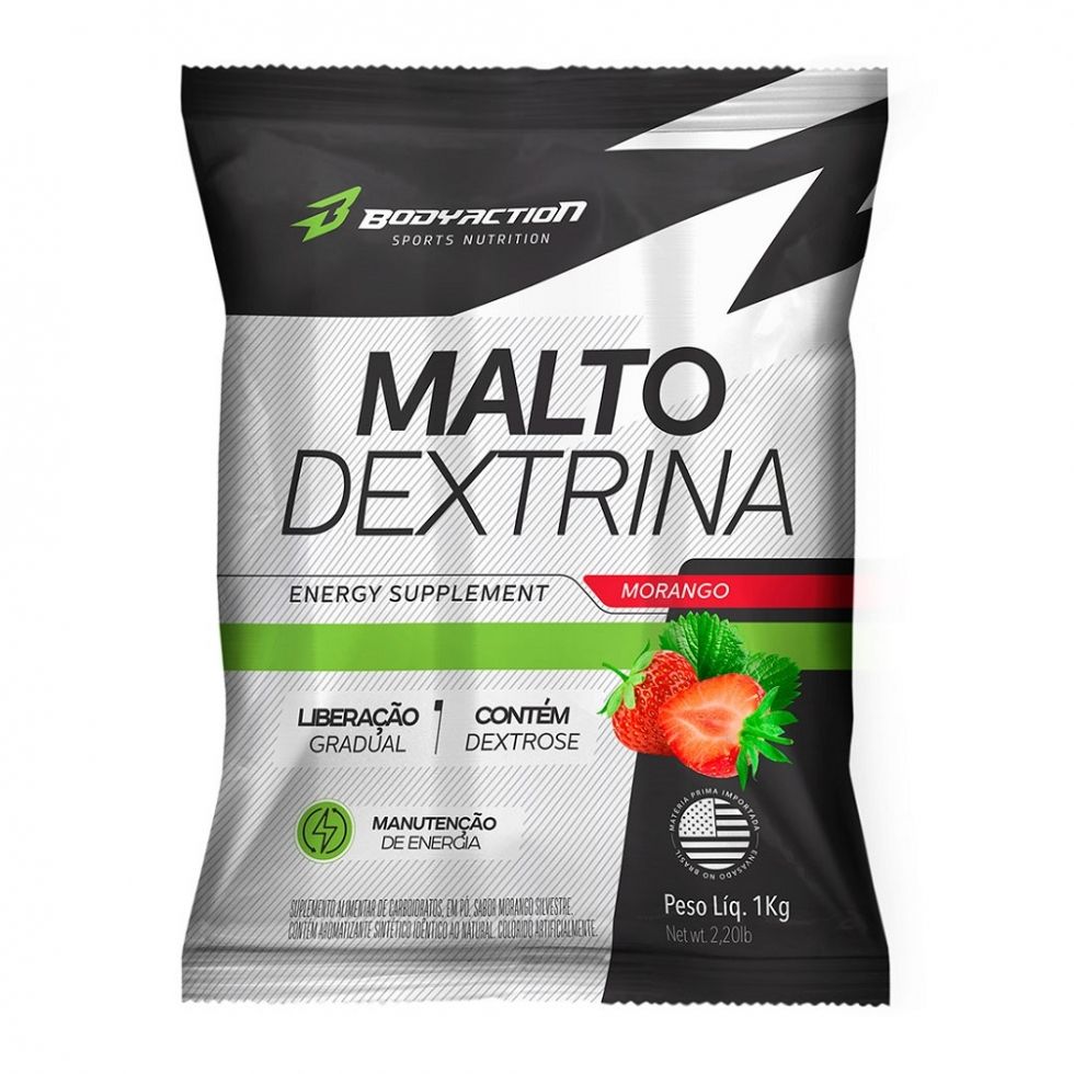 Maltodextrina (1kg) - Morango Silvestre