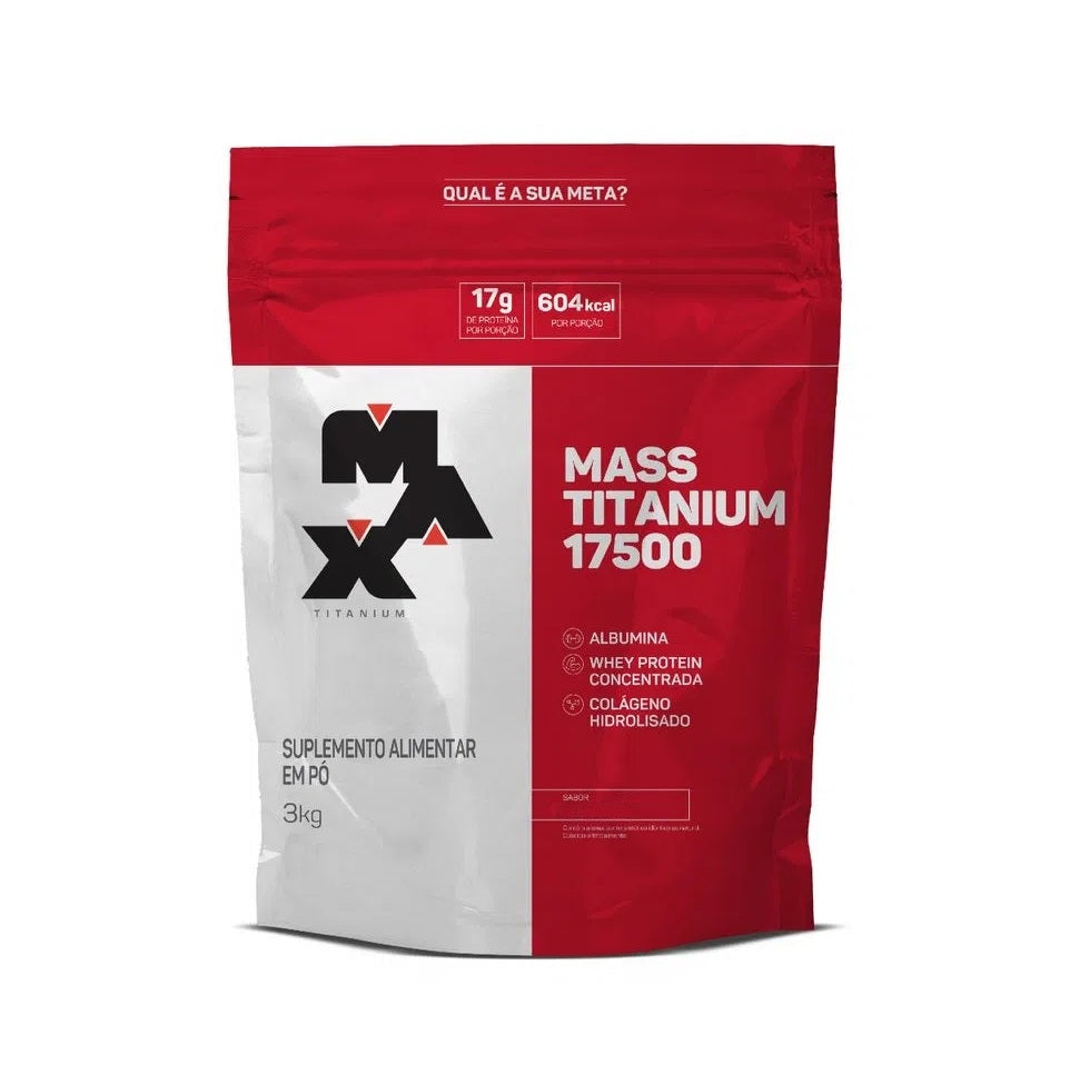 Mass Titanium 17500 (3kg) - Baunilha