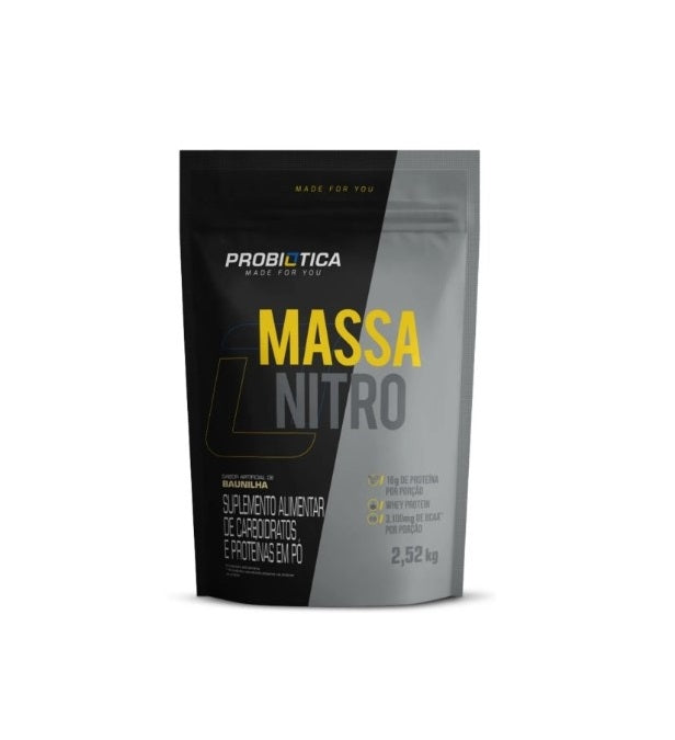 Massa Nitro NO2 Refil (2,52kg) - Baunilha