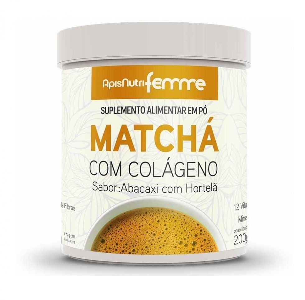 Matchá (200g) - Abacaxi com Hortelã