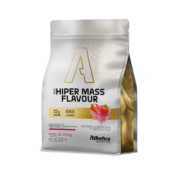 100% Hiper Mass Flavour (2,5kg) - Morango