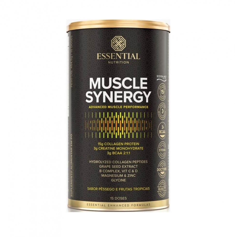 Muscle Synergy (454g) - Pêssego e Frutas Tropicais