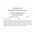 NAC Acetilcisteína 600 mg (60 caps)