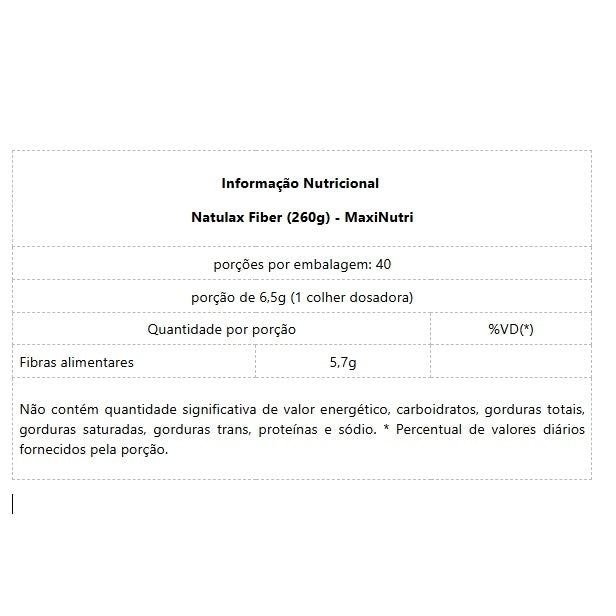 Natulax Fiber (260g)