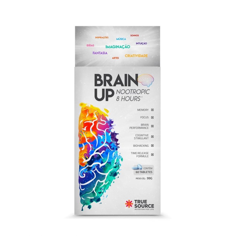 Brain Up 8 Hours Nootrópico (60 tabs)