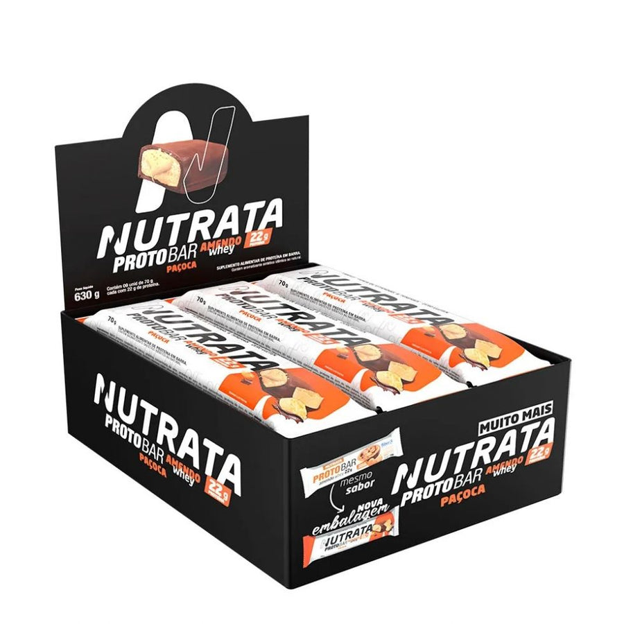 ProtoBar Whey Display - Amendo Whey (9 unid. 70g)