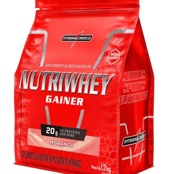 Nutri Whey Gainer (1,2kg) - Morango