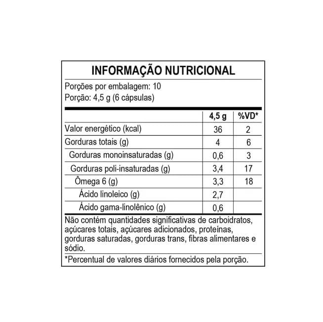 Óleo de Prímula - 660mg (60 caps)