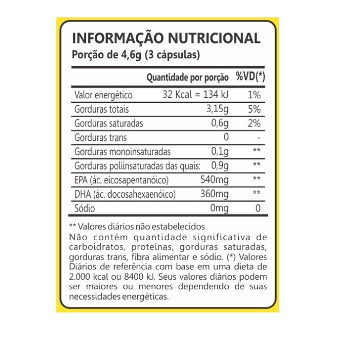 Ômega 3 1000mg (120 caps)