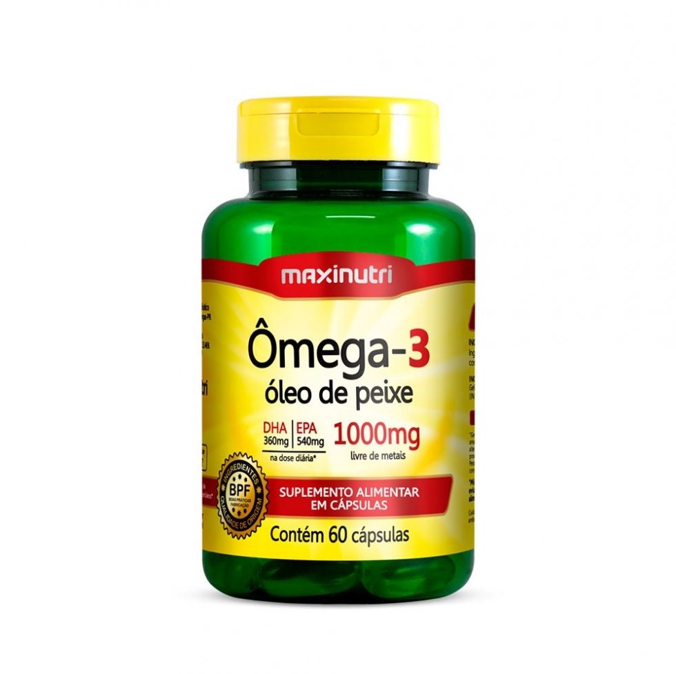 Ômega 3 1000mg (60 caps)