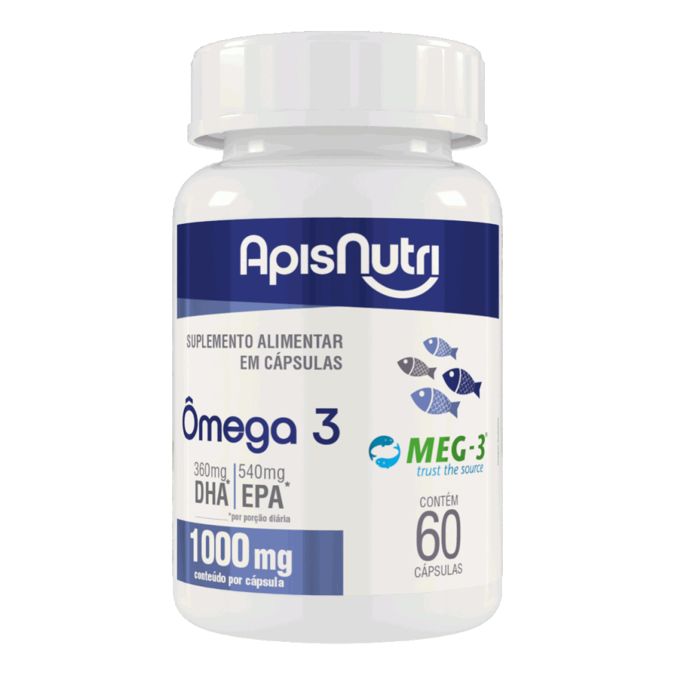 Ômega 3 1000mg (60 caps)