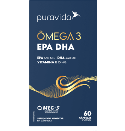Omega 3 EPA DHA (60 caps) - Padrão: Único