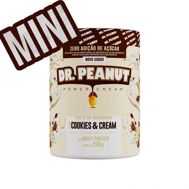 Pasta de Amendoim (250g) - Cookies & Cream