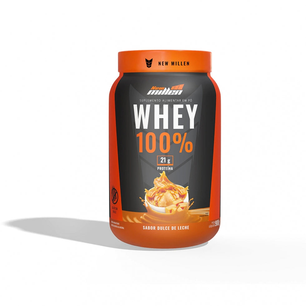 Whey 100% Pote (900g) - Dulce de Leche