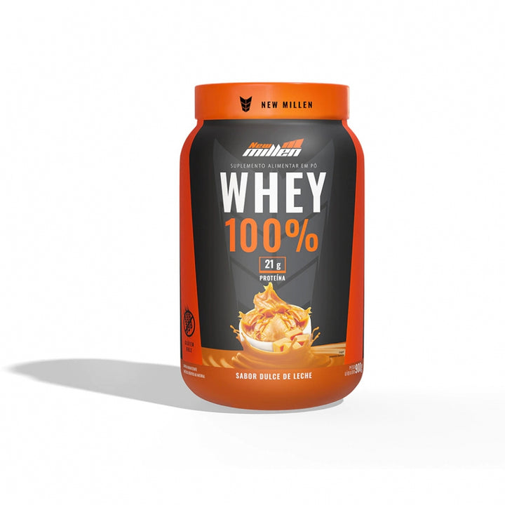 Whey 100% Pote (900g) - Dulce de Leche