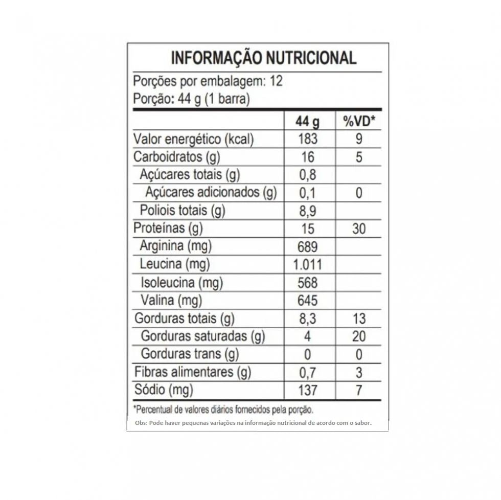 Power Protein Crisp Bar Display (12 unid. 44g) - Banoffee