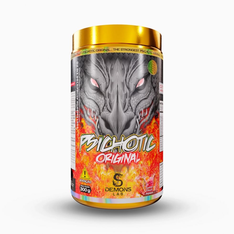 Psichotic Original (300g) - Sabor: Frutas Vermelhas