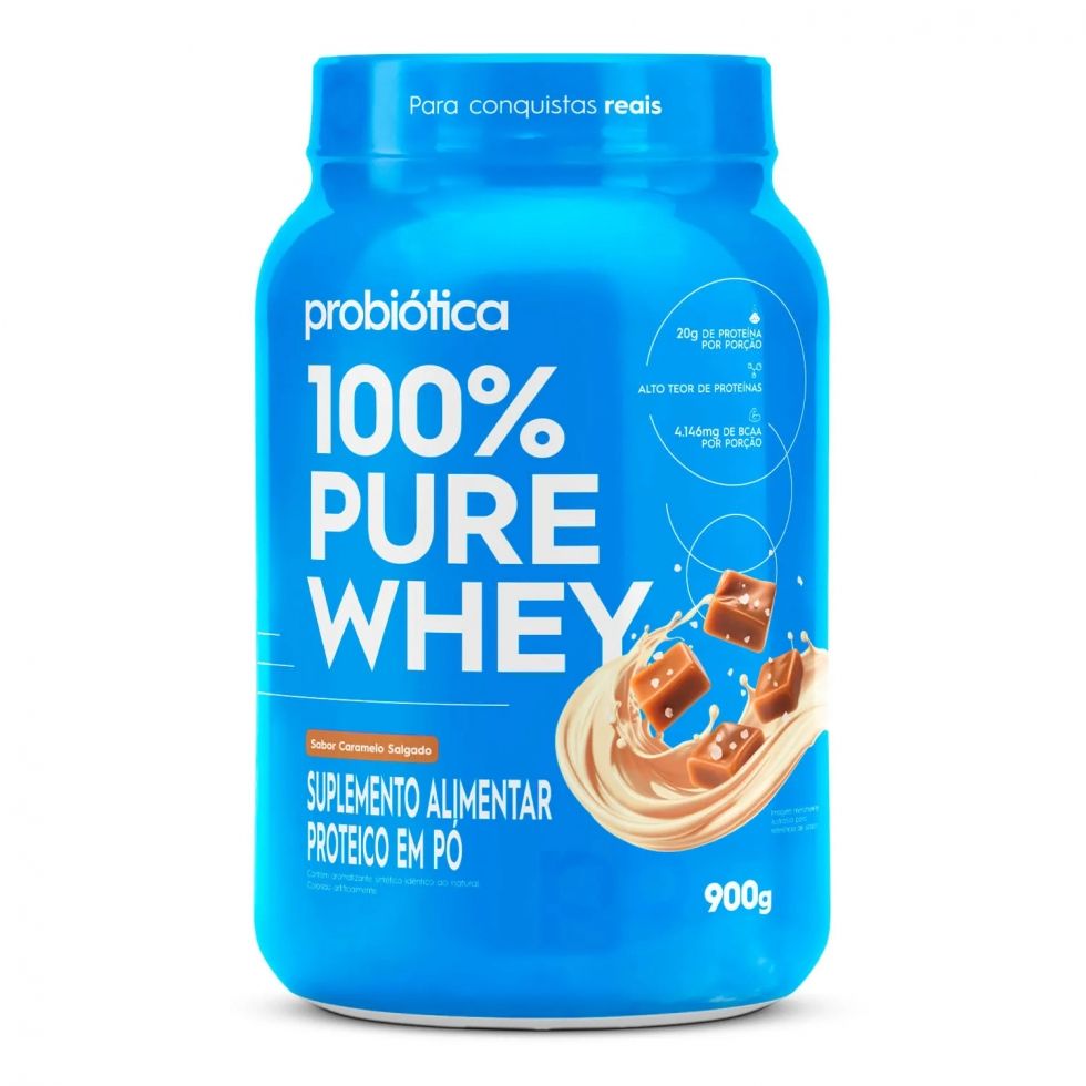 100% Pure Whey (900g) - Caramelo Salgado