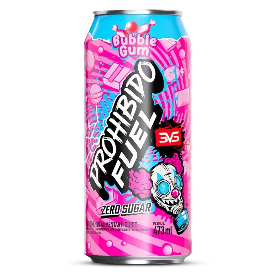 Prohibido Fuel Pré-Treino Drink (473ml) - Bubble Gum