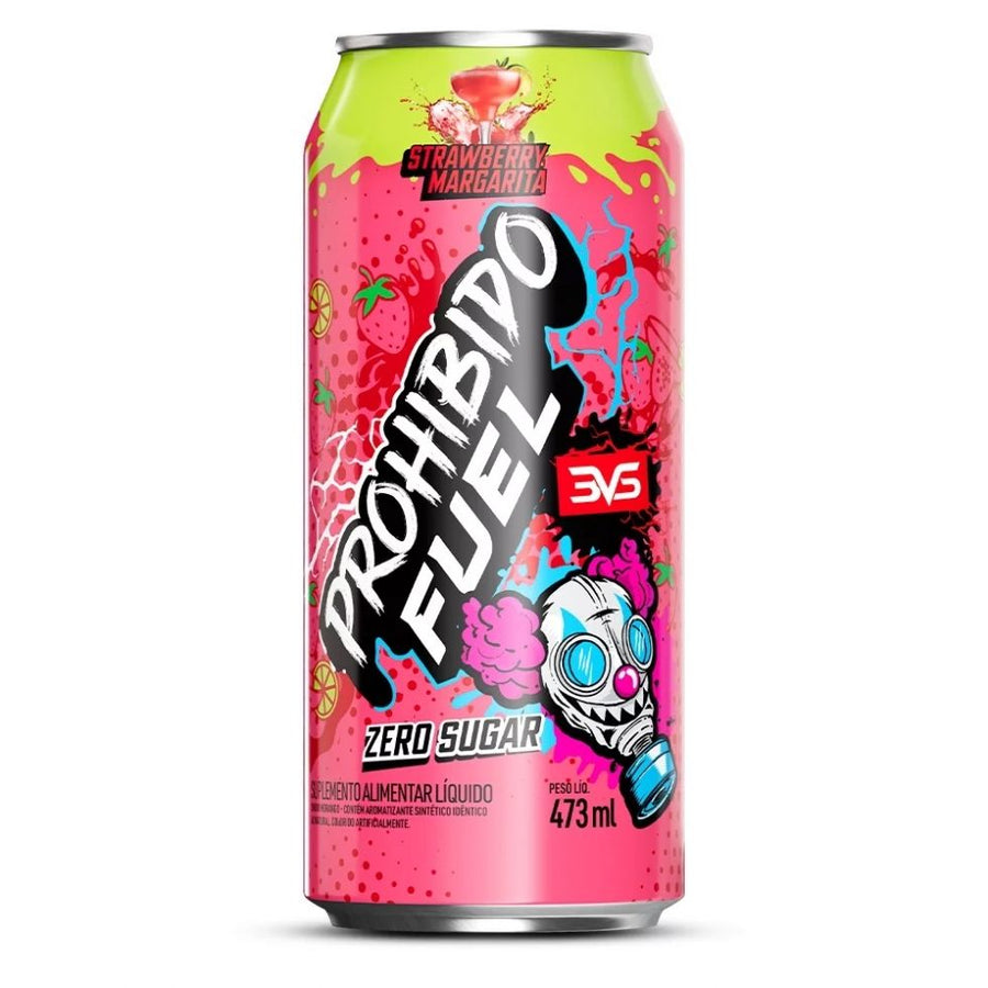 Prohibido Fuel Pré-Treino Drink (473ml) - Strawberry Margarita
