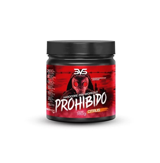Prohibido HardCore Pre Workout (180g) - Citrus