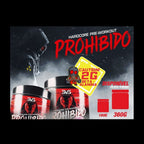 Prohibido HardCore Pré-Workout (360g) - Bubble Gum