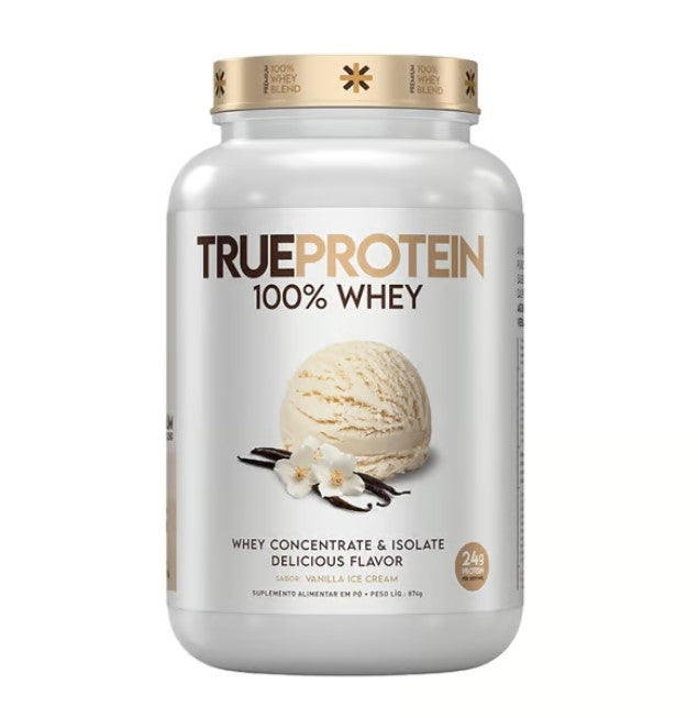 True Protein (874g) - Concentrado e Isolado - Vanilla Ice Cream