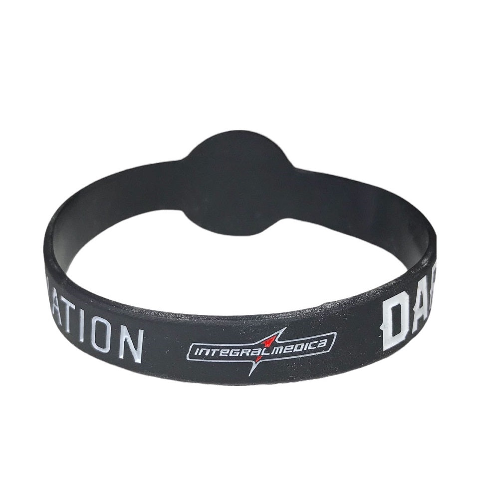 Pulseira de Silicone Darkness Nation - Padrão: Único