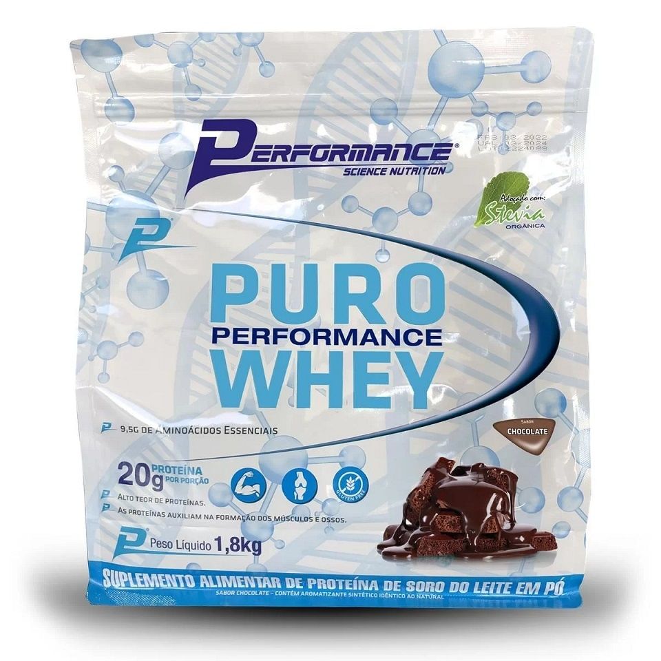 Puro Performance Whey Refil (1,8kg) - Chocolate